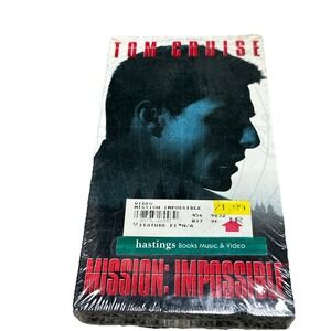 Mission‎ Impossible (VHS, 1996) Paramount 318993, New - Sealed